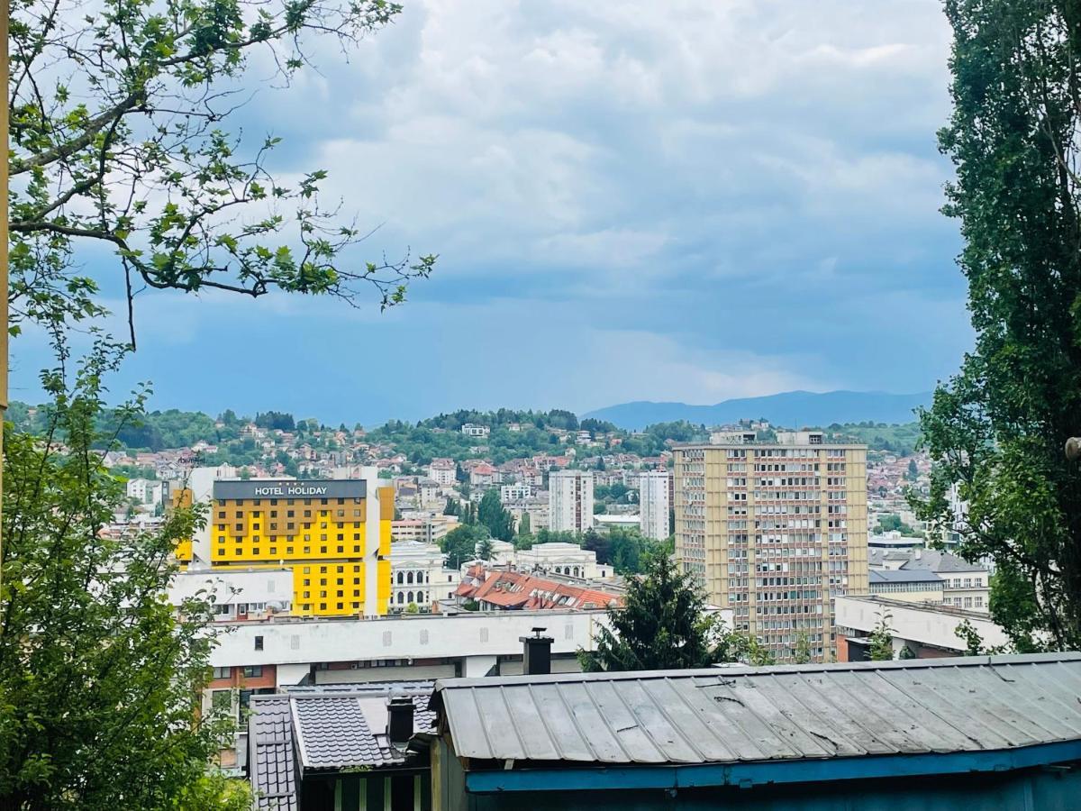 T&N Studio-Center-Free Parking,Ac,Train-Bus Station Sarajevo Bagian luar foto