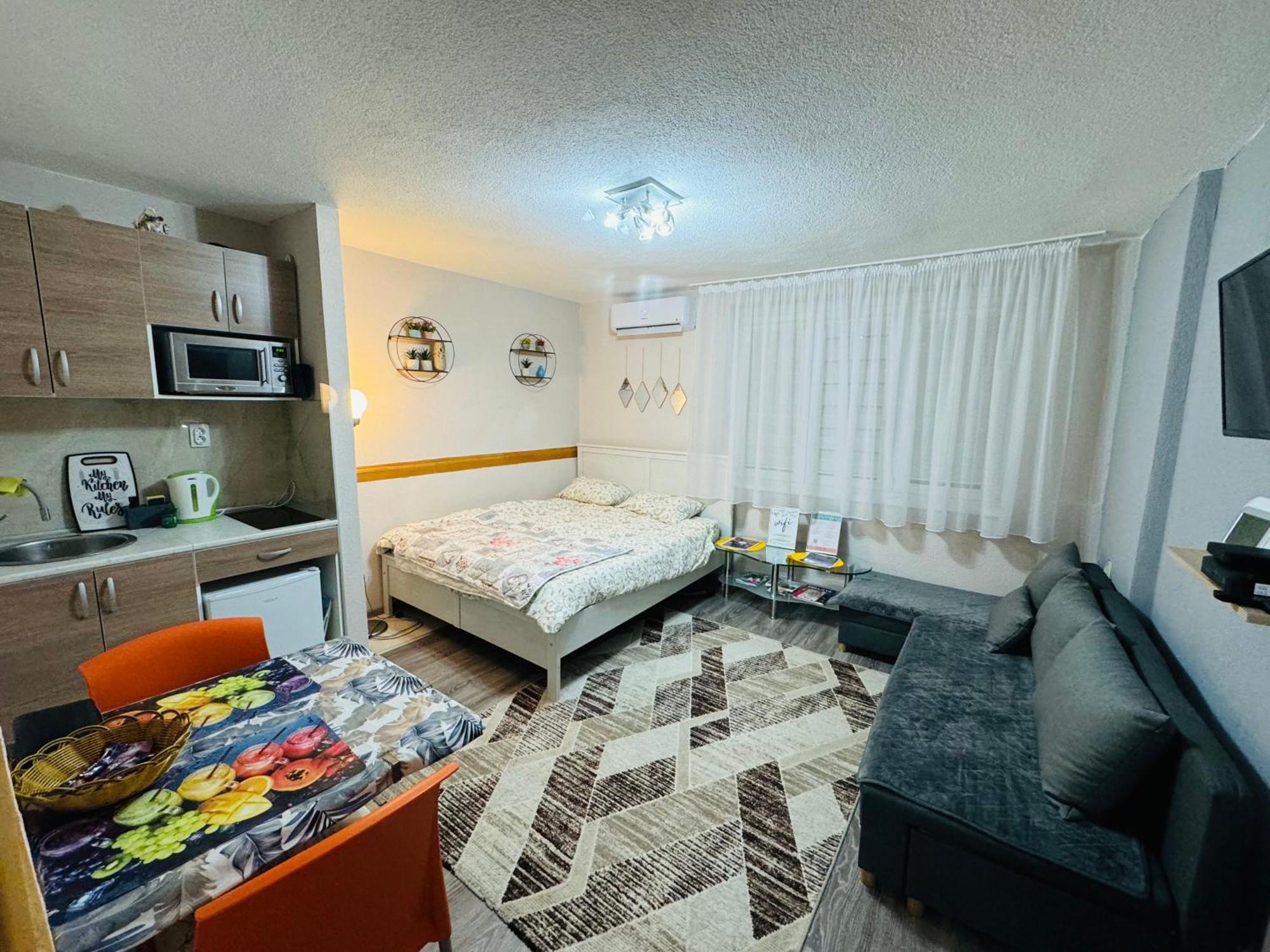 T&N Studio-Center-Free Parking,Ac,Train-Bus Station Sarajevo Bagian luar foto